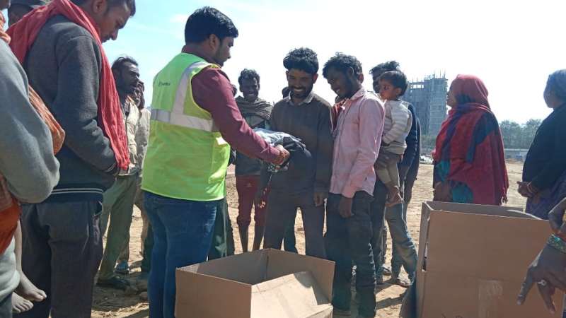 Clothing Distribution in Gurgaon