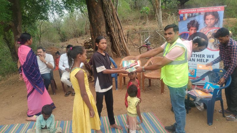 Stationery Distribution in Bandarlotwa, Ranchi, Jharkhand