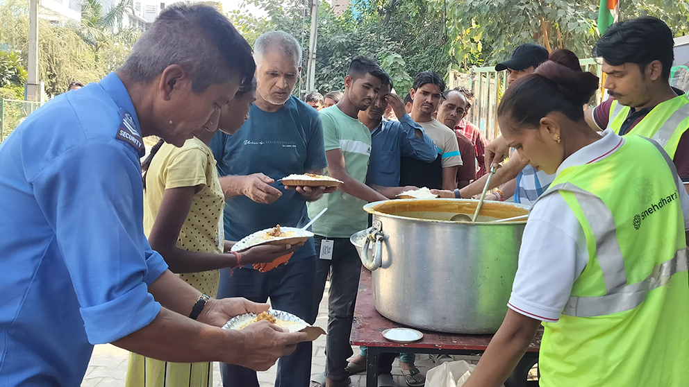 FOOD DISTRIBUTION DRIVE: Nourishing Lives with Care